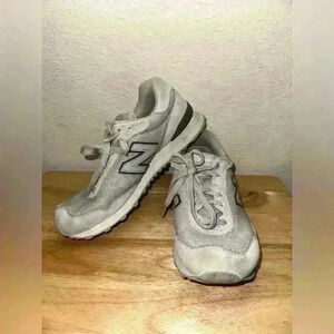 New Balance Grey 515 Women's Athletic Running Shoes - Size 10 (10WL515MA1)